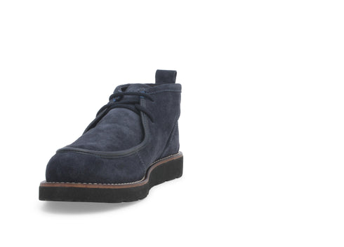 Melluso Uomo Polacchini Camoscio U55239W-238427 Blu